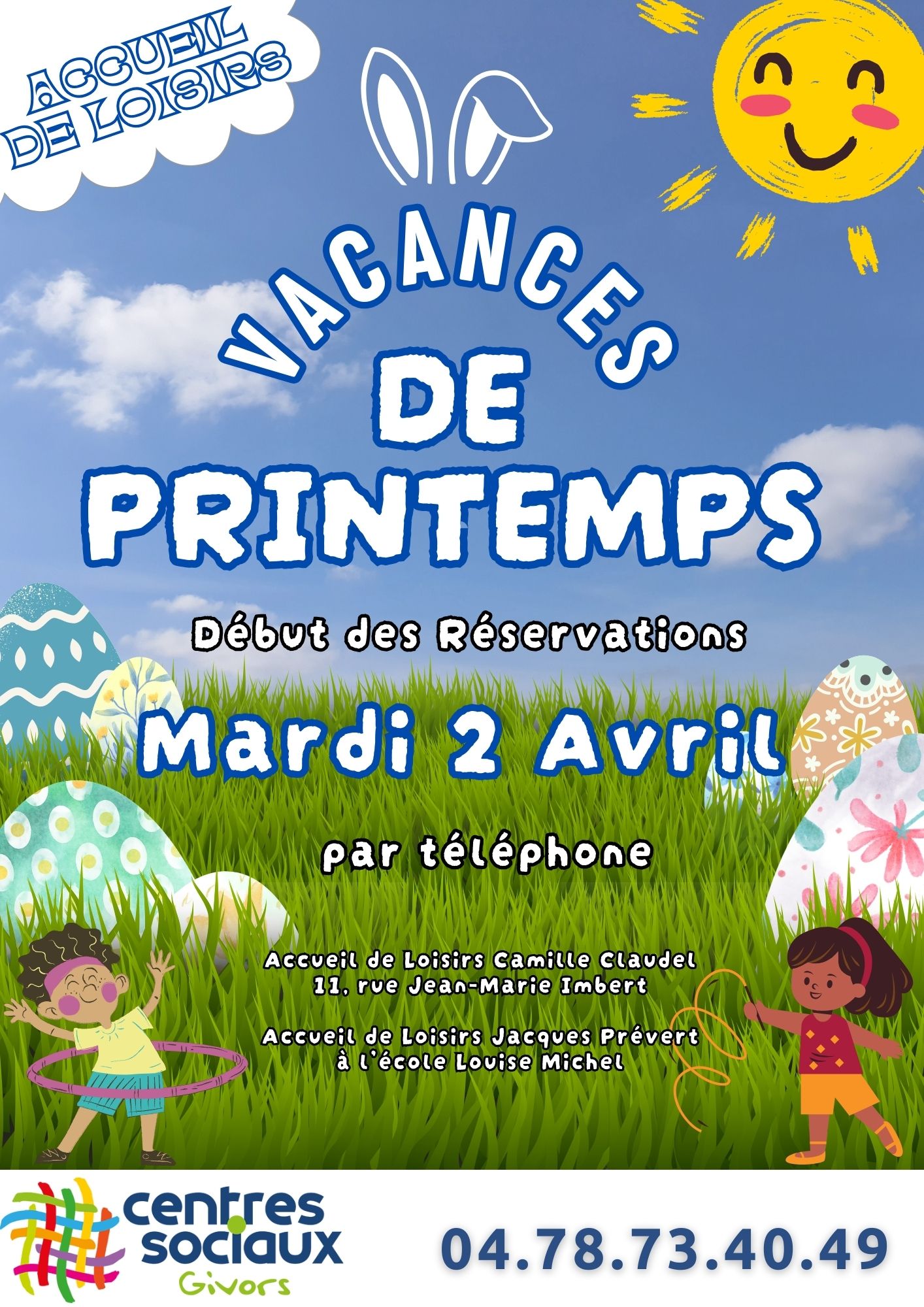 You are currently viewing Vacances de Printemps
